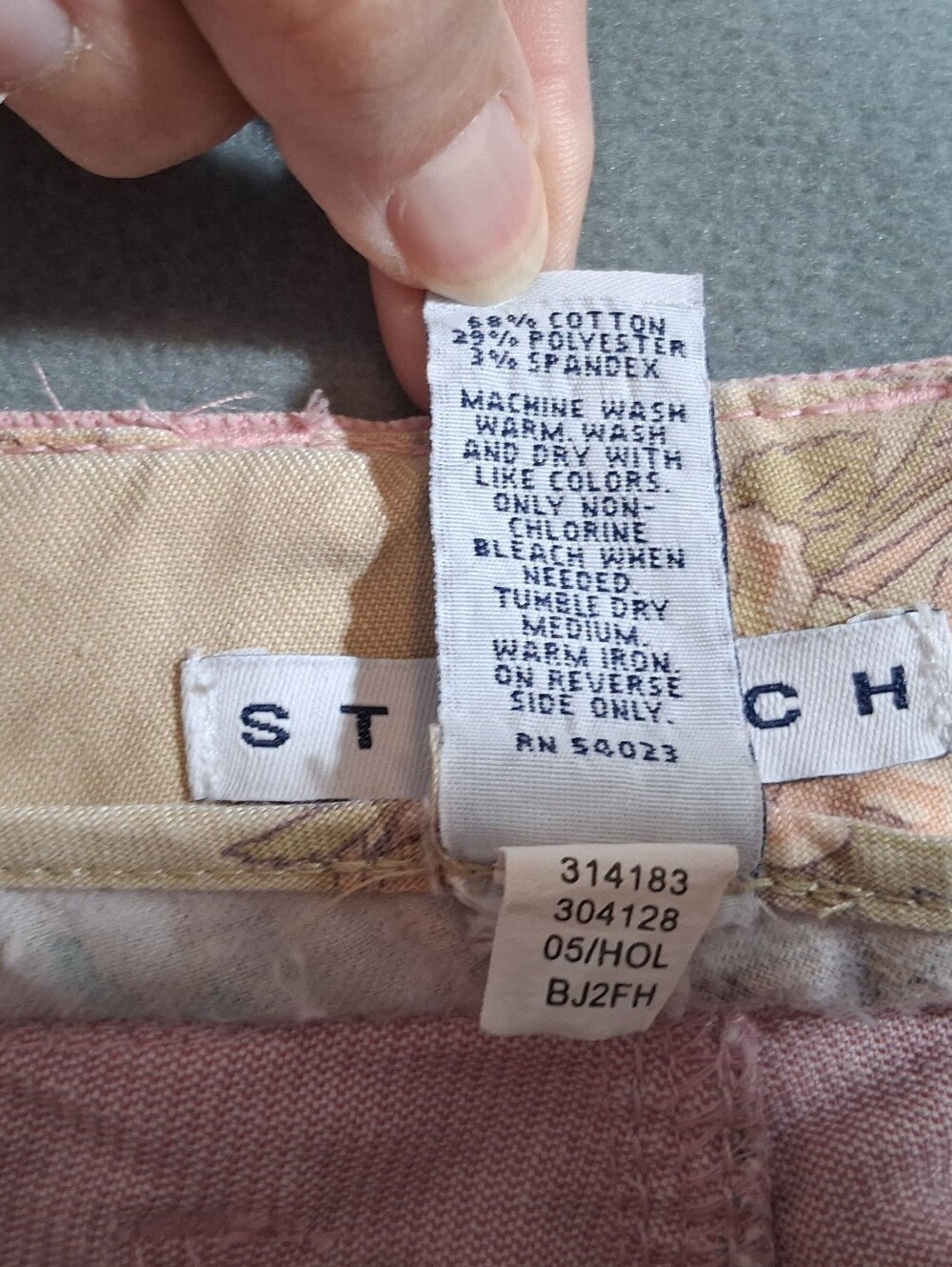 Gap Pink Corduroys Women's 14 Flare Snap Pockets Fall Winter Y2K - Picture 3 of 6